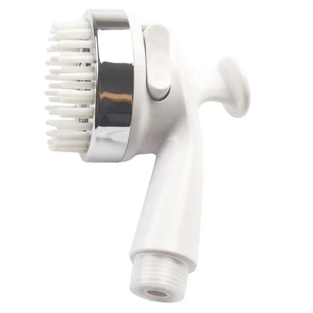 Gentle Spray Pet Shower Head Water Control High Pressure Dog Bathing Nozzle Soft Brush Easy Installation Massage Shower Head
