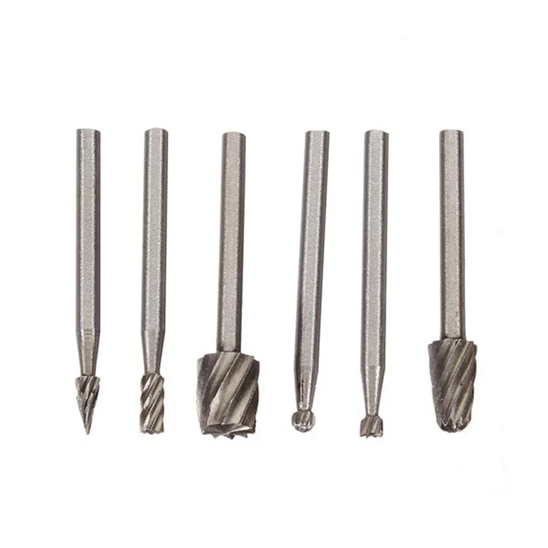 Carbide Rotary Burrs Durable Routing Router Drill Bits Premium Quality Rotary Cutter File Versatile Root Carving Milling Cutter