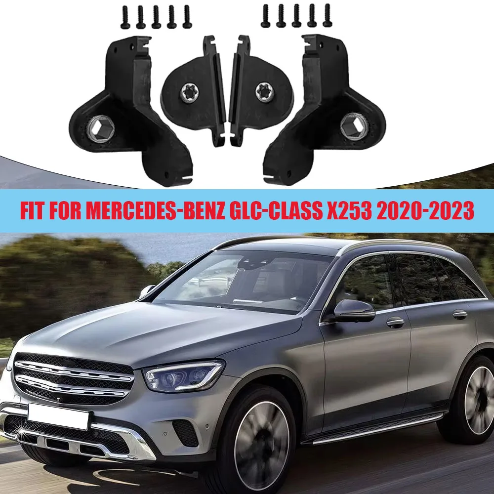 

1 Pair For Mercedes-Benz GLC-Class X253 2020-2023 Front Headlight Bracket Repair Kits Accessories A2538209100 A2538209200