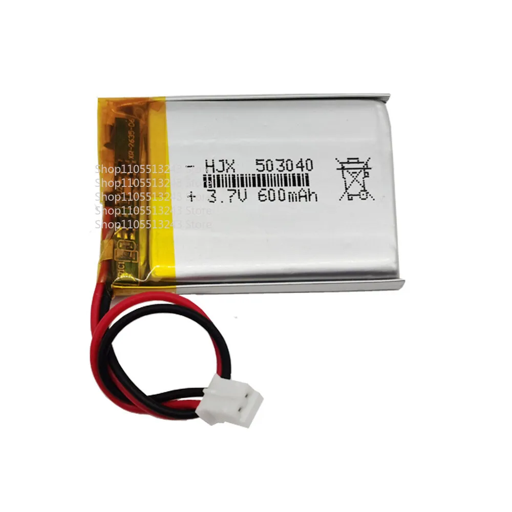 503040 3.7V 600mAh LiPo Battery -AliExpress