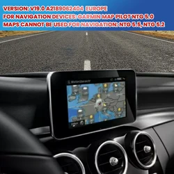 2023 for Mercedes GARMIN Navigation SD Card V19 Car Map SD Card Satellite Navigation GPS SD Card (A218) A - B - CLA - GLA -...
