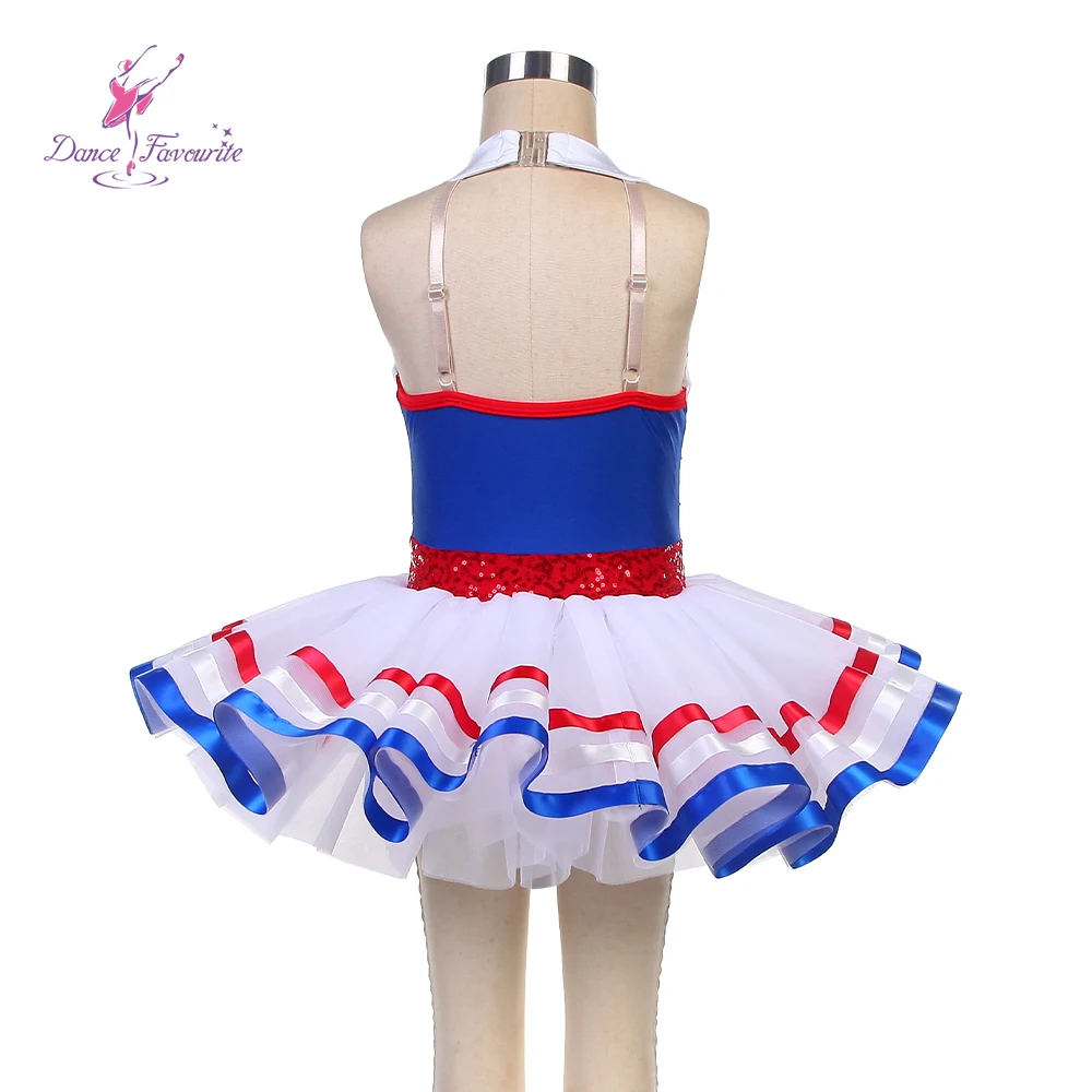 25041 azul real lantejoulas elastano corpete ballet tutu criança ballet traje dança tutus crianças bonito ballet tutus