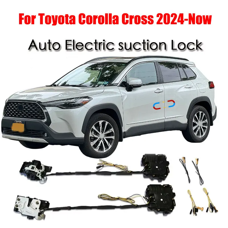 

Для Toyota Corolla Cross 2024-наст. время: Механизм плавного закрывания двери автомобиля, привод замка, автоматический электрический доводчик с функцией бесшумного всасывания