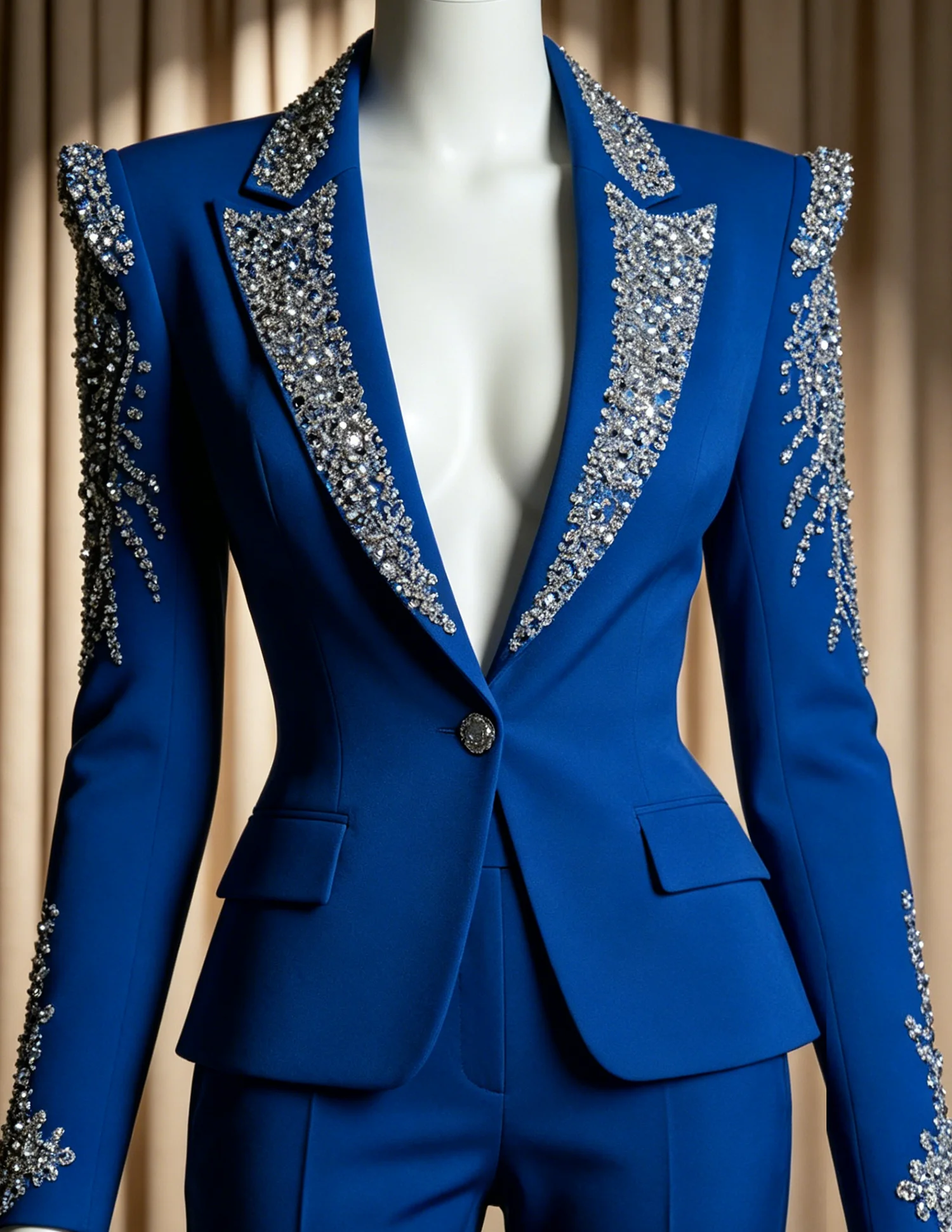Women Formal Wear Blazers - Luxury Women Suits 2 Pieces Sets