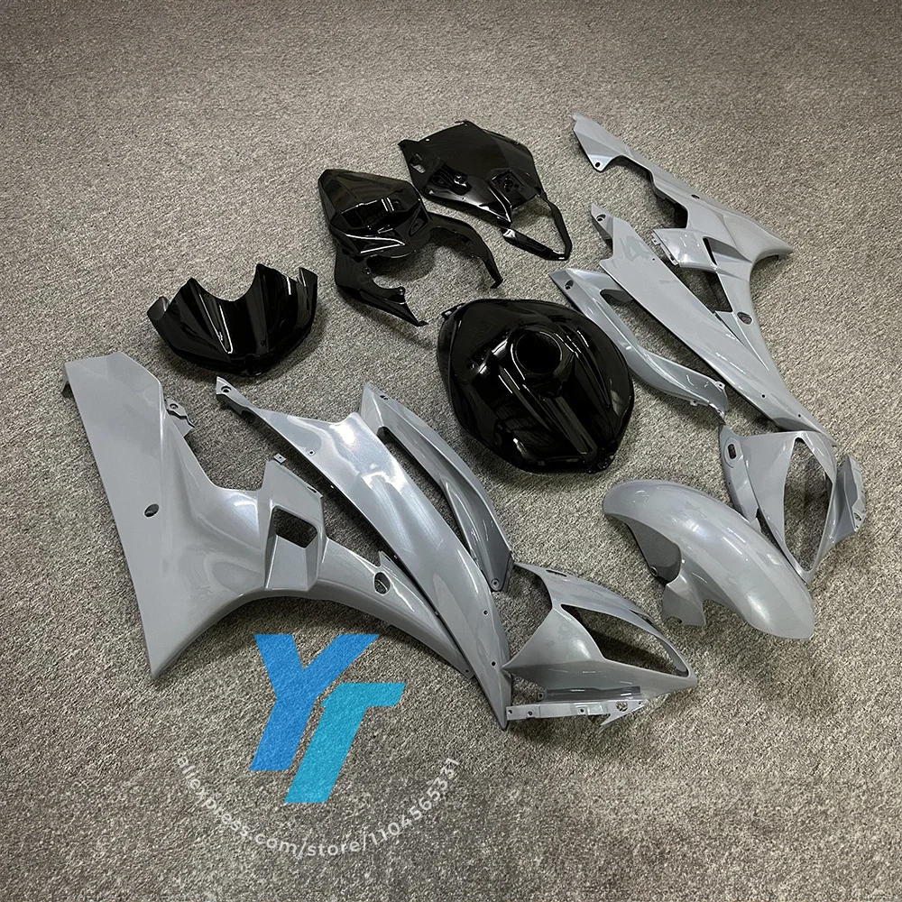 مجموعة هيكل الدراجة النارية Yamaha YZF-R6 2006-2007 - بلاستيك ABS مقاوم للأشعة فوق البنفسجية، لمسة نهائية خالية من البهتان #2