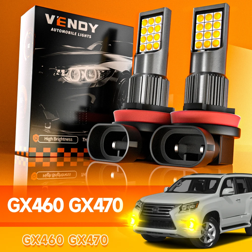 2 stücke Für Lexus GX470 GX460 2003-2013 LED Nebel Licht 2004 2005 2006 2007 2008 2009 2011 2012 canbus Zubehör