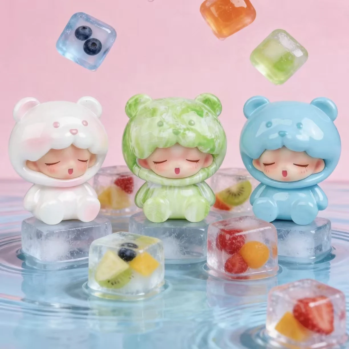 

In Stock Yumo Bear Gummy 2 0 Series Blind Box Cute Transparent Mini Figurine Collectible Desk Ornament Ideal Gift For Collectors