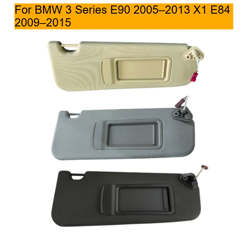 For BMW 3 Series E90 2005 - 2013 X1 E84 2009 - 2015 Sun visor Car front cab sun visor OE: 51167252 005