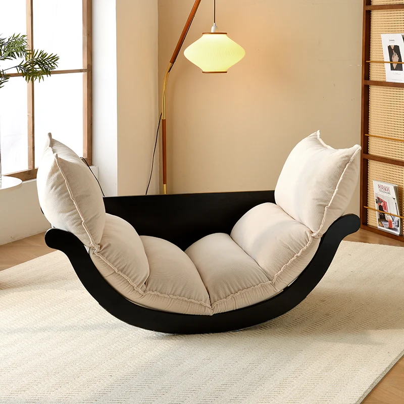 

Design Modern Living Room Chairs Luxury Back Support Salon Rocking Chair Nordic Recliner Muebles De La Sala Home Furniture