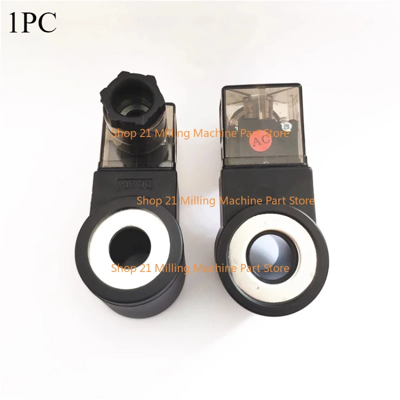

1PC Threaded cartridge valve coil inner hole 13mm height 37mm AC220V DC24V hydraulic solenoid valve coil