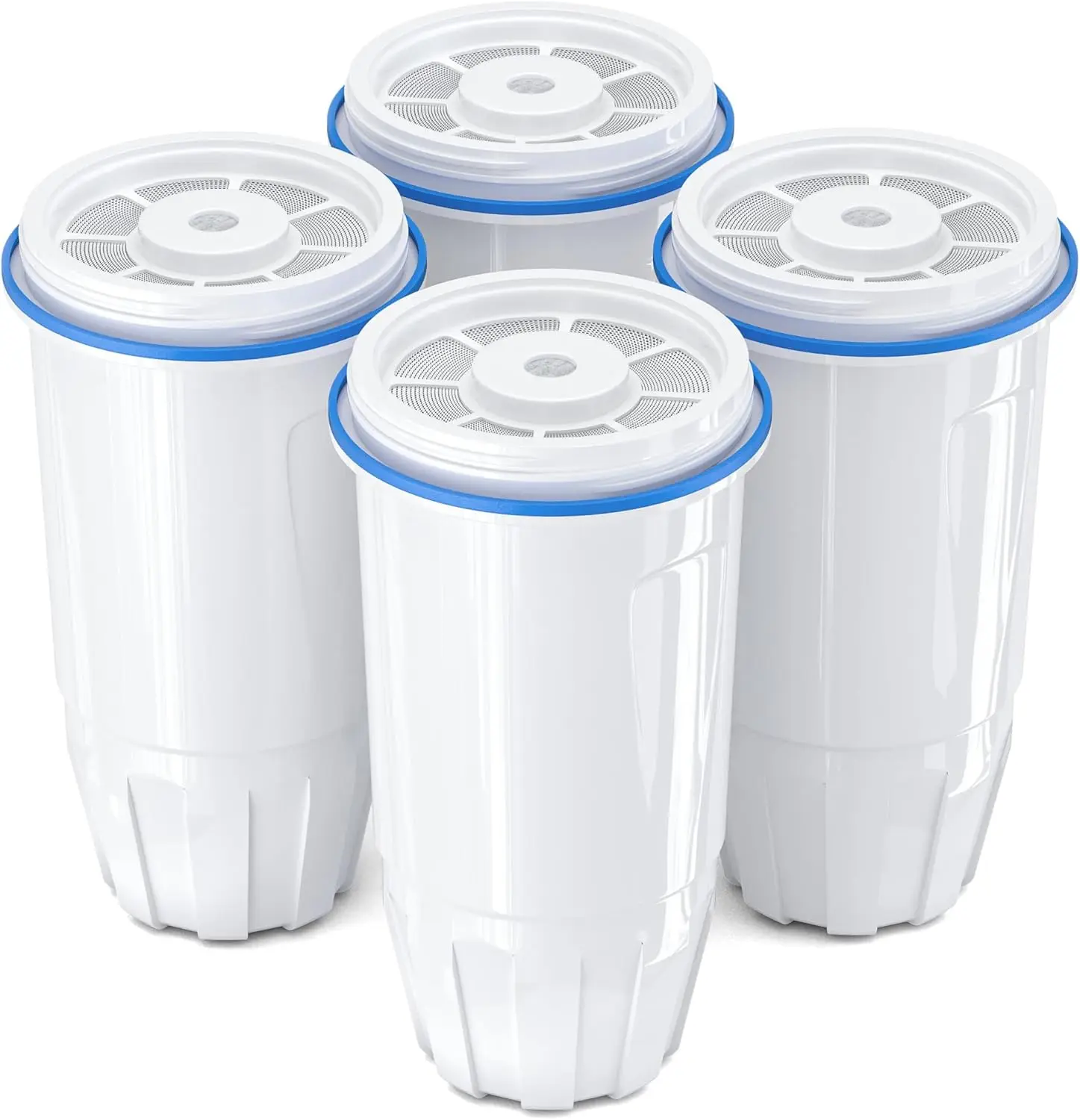 

BOGDA 4-Pack Water Filter for Zero Pitchers (ZR-001/ZR-004/ZP-006/ZR-017), 5-Stage Reduction of Lead & Contaminants