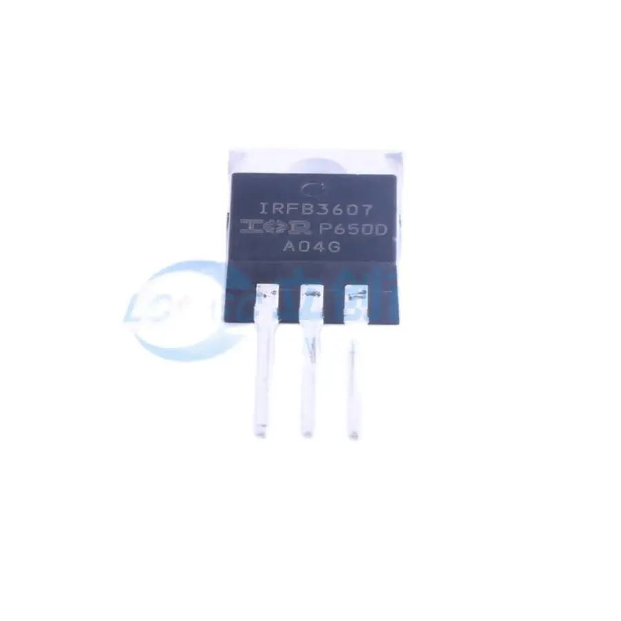 10Pcs/Lot Original IRFB3607 MOSFET N-Channel 75V 80A (Tc) 140W (Tc) TO-220AB Transistor IRFB3607PBF High Speed Power Switching