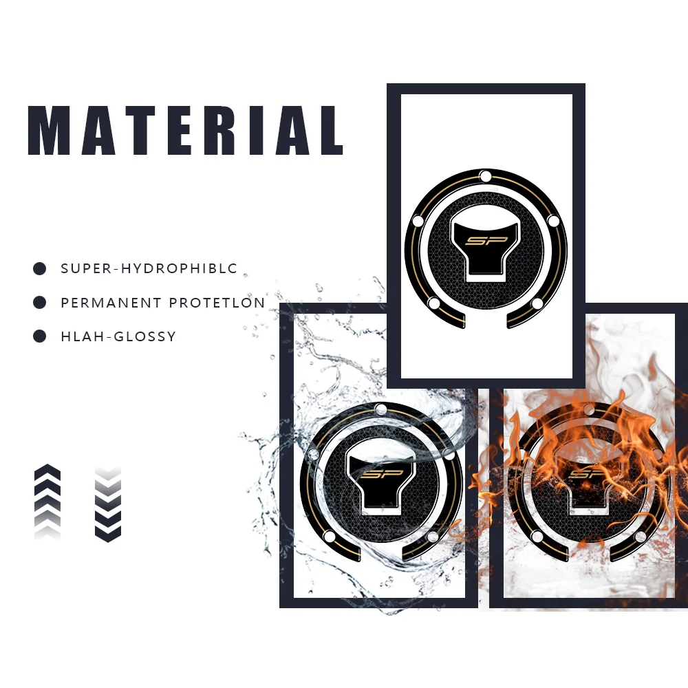 CB 1000 ホーネット SP Cb 1000 ホーネット 2025 オートバイアクセサリー 3D エポキシステッカー保護キット燃料タンクカバー