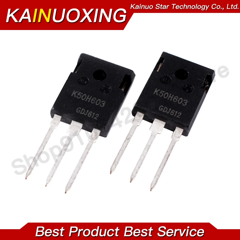 5 piezas IKW30N60H3 K30H603 IKW50N60H3 K50H603 600V 30A/50A TO-247 Transistor IGBT