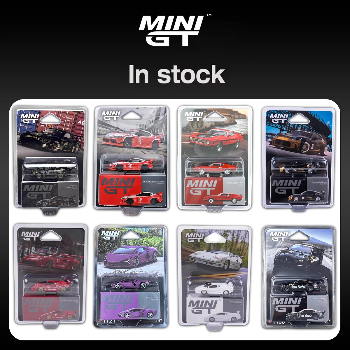 

MINIGT В наличии: Коллекционные модели автомобилей 1:64 (Porsche, McLaren, Lamborghini, BMW) на блистерной упаковке. Игрушки.