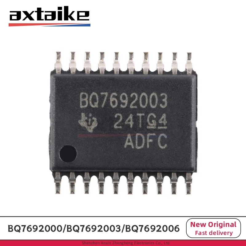 

5PCS BQ7692000 BQ7692003 BQ7692006 TSSOP-20 BQ7692000PWR BQ7692003PWR BQ7692006PWR 3 to 15 series Li-ion Cell Battery Monitor IC