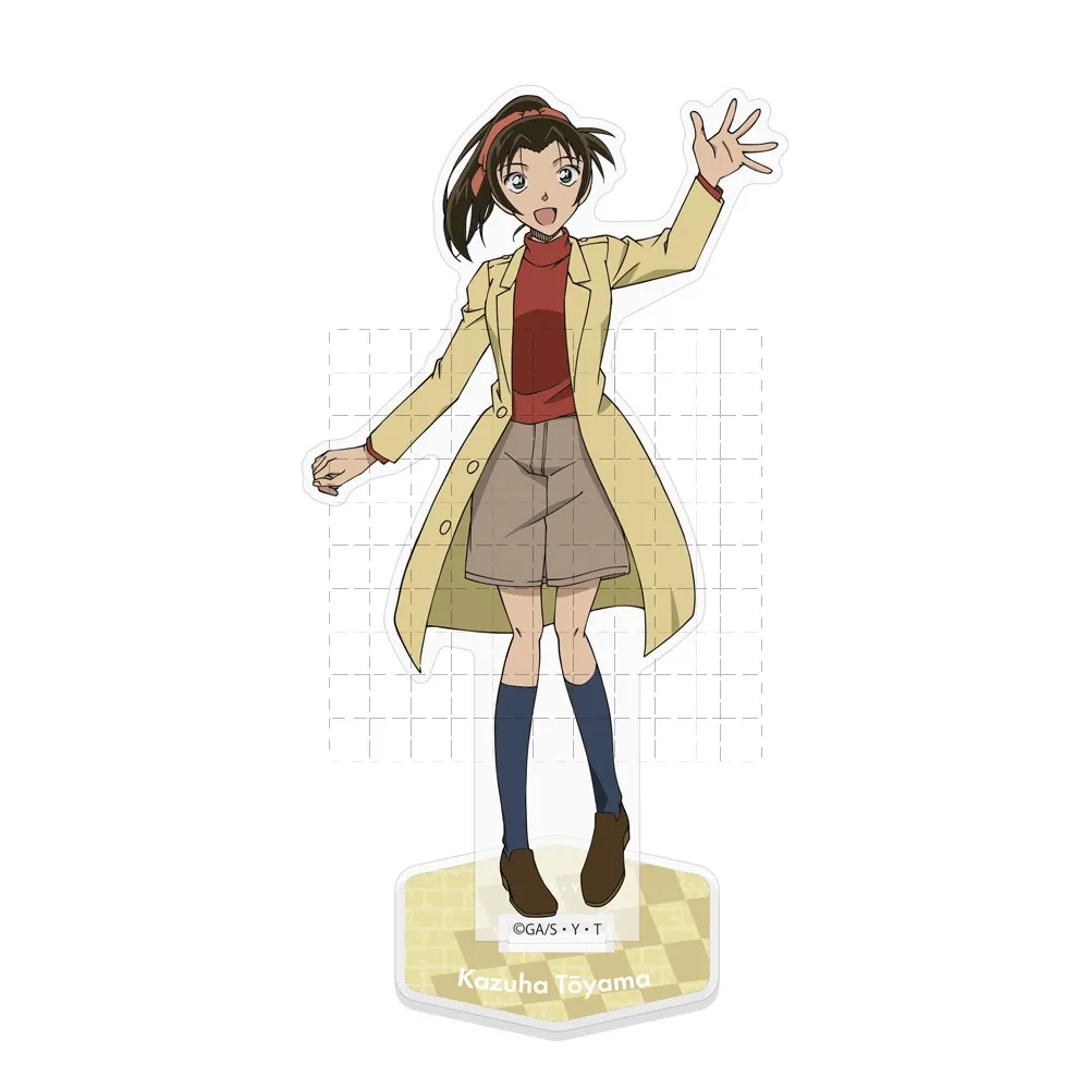 Game Kazuha Touyama Heiji Hattori Acrylic Stand Doll Anime Figure Model Plate Cosplay Toy for Gift