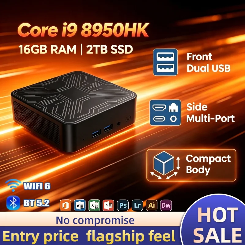 2026-core-i9-8950hk-ミニポータブルpc-16gb-ddr4-m2-nvme-ssd-トリプル4kディスプレイ-wifi6-静音冷却-オフィス・ホームデスクトッププロ
