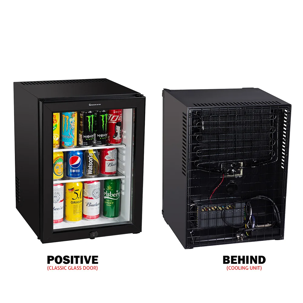 Refrigerator  40L Noise-free Foamed Minibar Small Fridge Absorption Mini Freezer Option Cold Fast Mini Fridge
