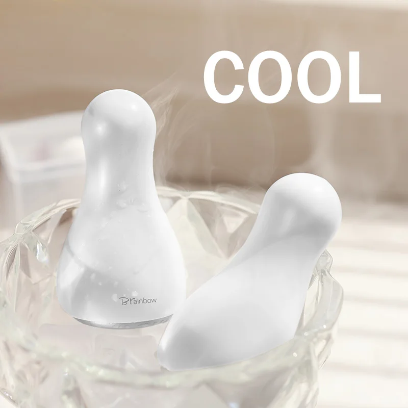 Brainbow Mini Facial Cold Compress Instrument Quick Cooling for Face Skin Care Redness Relief And Swelling Elimination Ice Ball