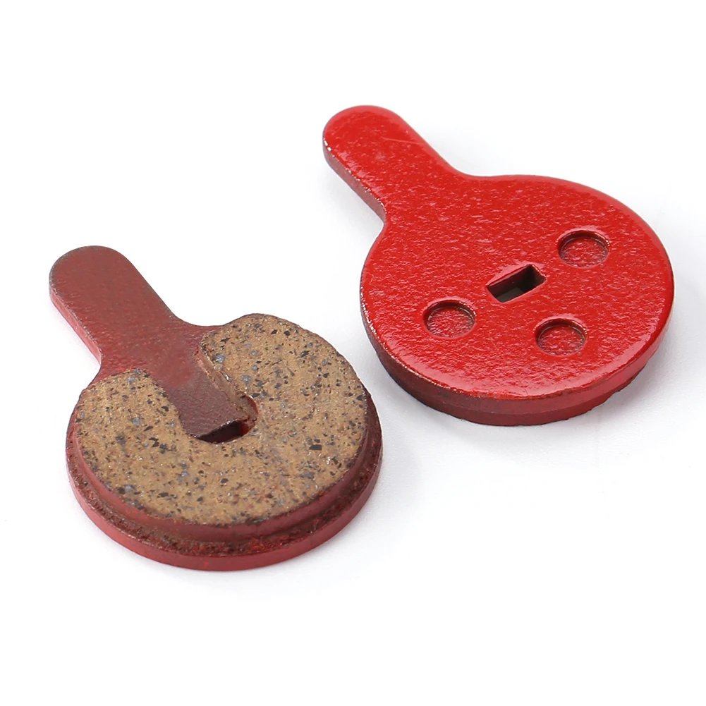 1 Pair MTB Bike Brake Pads Resin Semi-Metallic Bicycle Cycling Braking Disc Pad