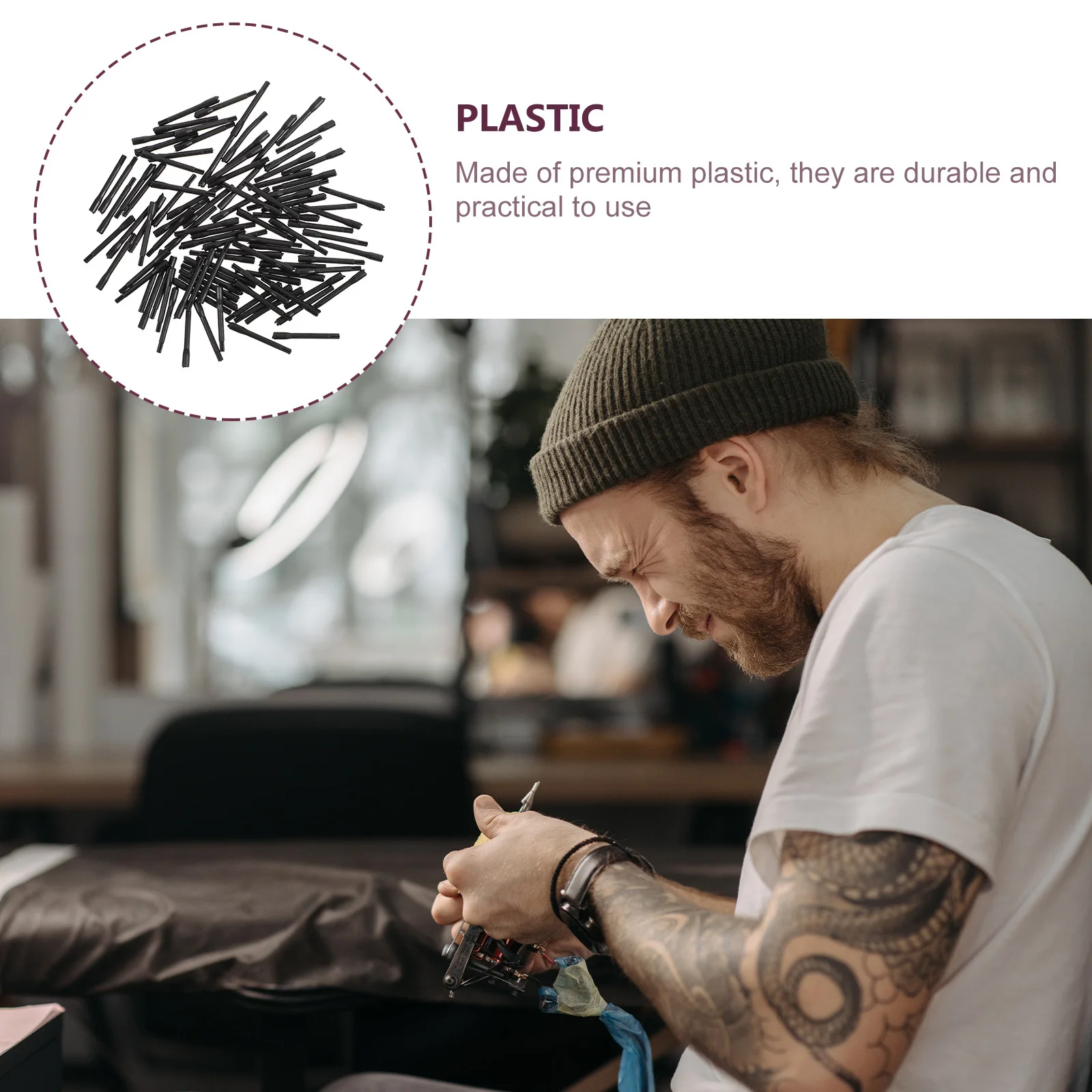 

100Pcs Stirring Rod for Mixing Paint Disposable Plastic Pigment Agitators Compact Design Ideal for Artists Beginners and Tattoo