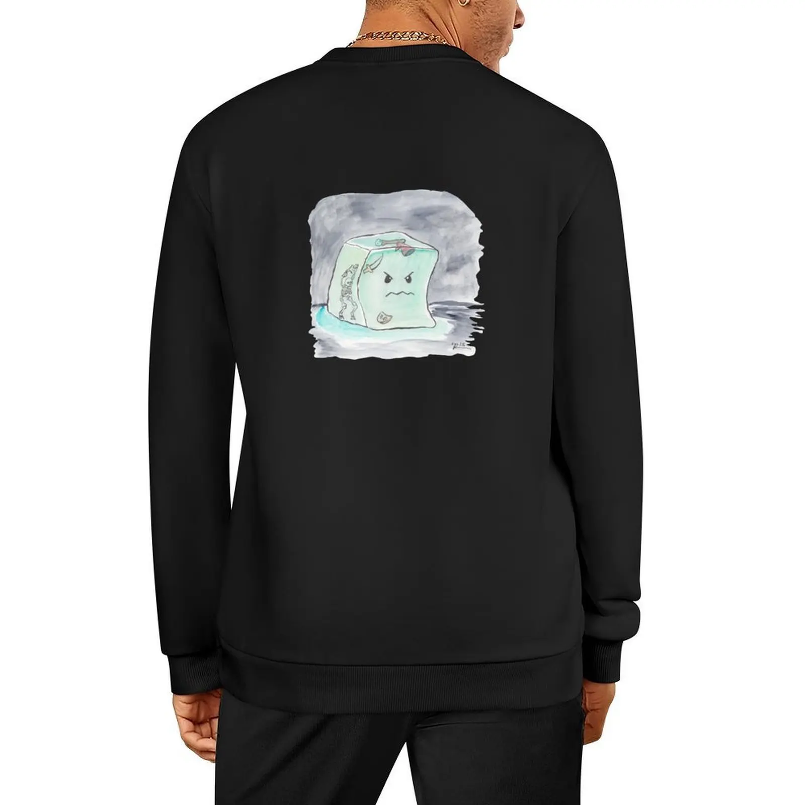 

Beware The Angry Gelatinous Cube Pullover men wear korean clothes mens clothing autumn sweatshirt