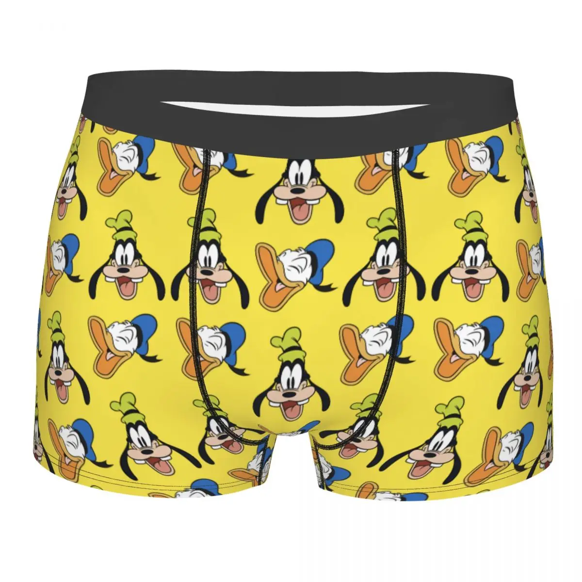 

Custom Goofy Print Mangas Underwear Men Breathable Cartoons Boxer Briefs Shorts Panties Soft Underpants For Homme