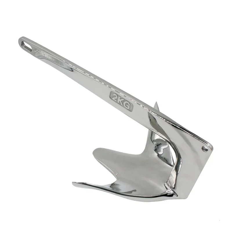 Marine Hardware Bruce Plough Anchor Danforth Type Cast Claw Anchors 50kg 1kg 5kg 10kg 15kg Galvanized For Boat Sale