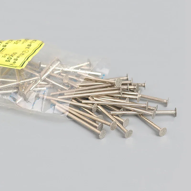 50/10/5Pc 0.5 ~ 16mm K-Needle a forma di T placca testa diamantata fresa rettifica punta per incisione per utensile rotante Dremel 2.35/3mm gambo
