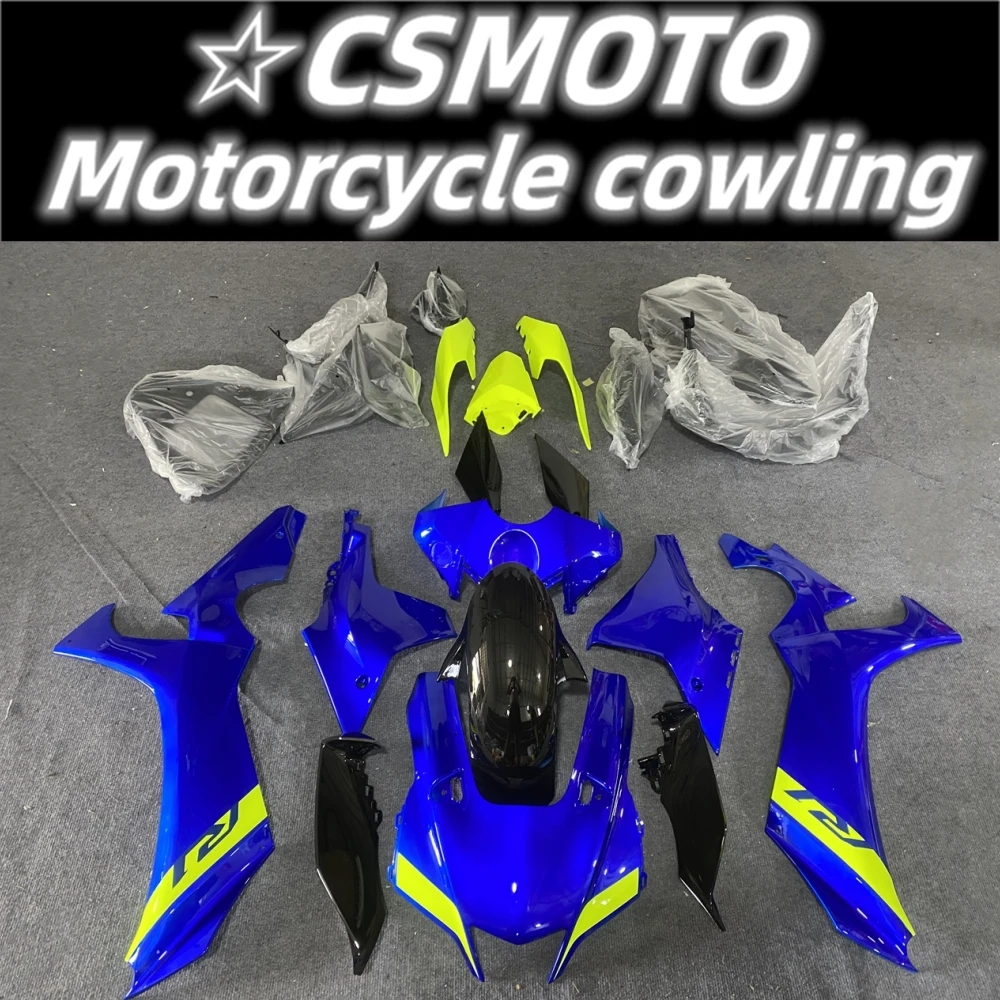 La nuova carenatura in ABS è adatta per la moto Yamaha R1 R1M 2020, 2021, 2022, 2023, 2024 kit carrozzeria blu