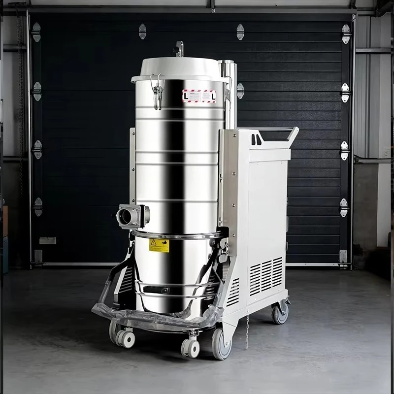 New 380V 3Phase Energy-saving High-suction Automatic Pulse Jet Cleaning Industrial Stainless Steel Filter Vacuum Cleaner