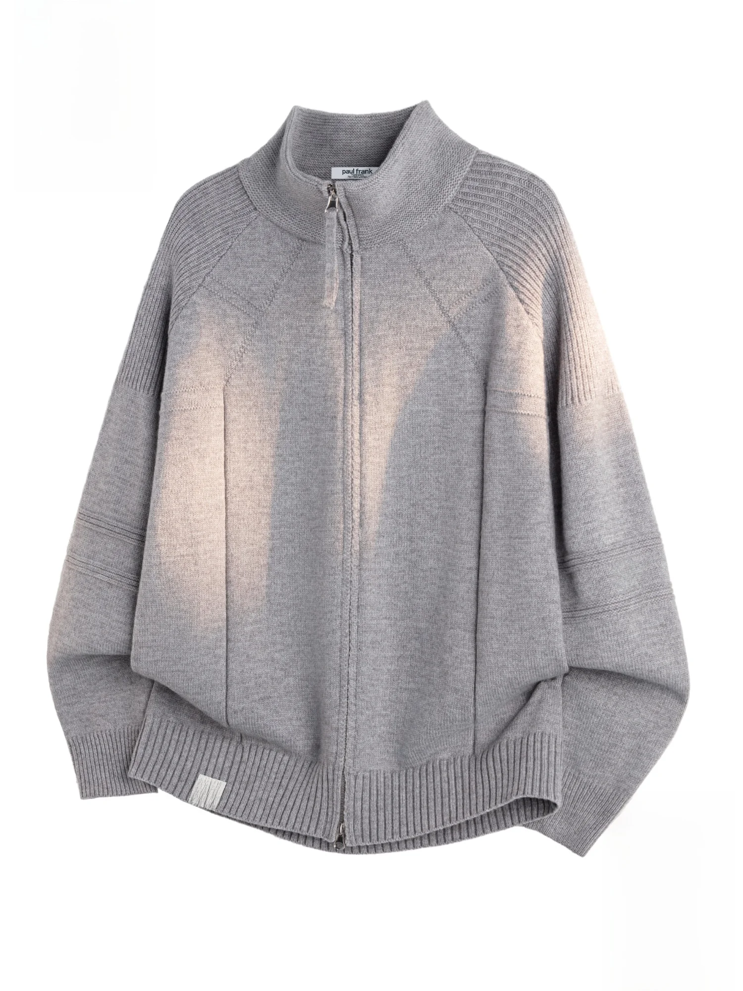 

PaulFrank Warm Casual Knit Sweater Men's Loose Fit Autumn Winter Open Cardigan Soft Comfortable Long Sve Pure Color