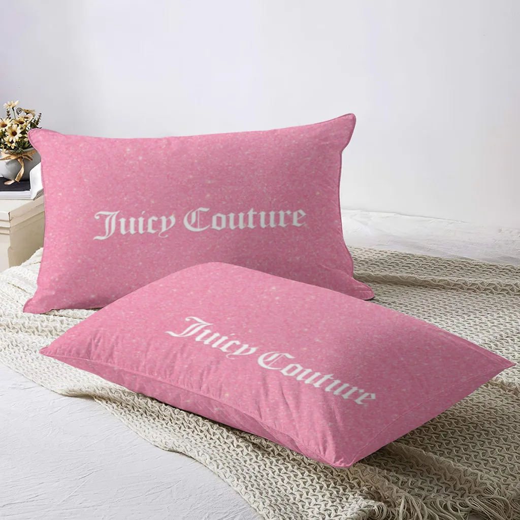 Hot-Sale-Like-Juicy-Couture-Style Bed Sheets Set  Comforter Quilt Cover Duvets Double Bedding