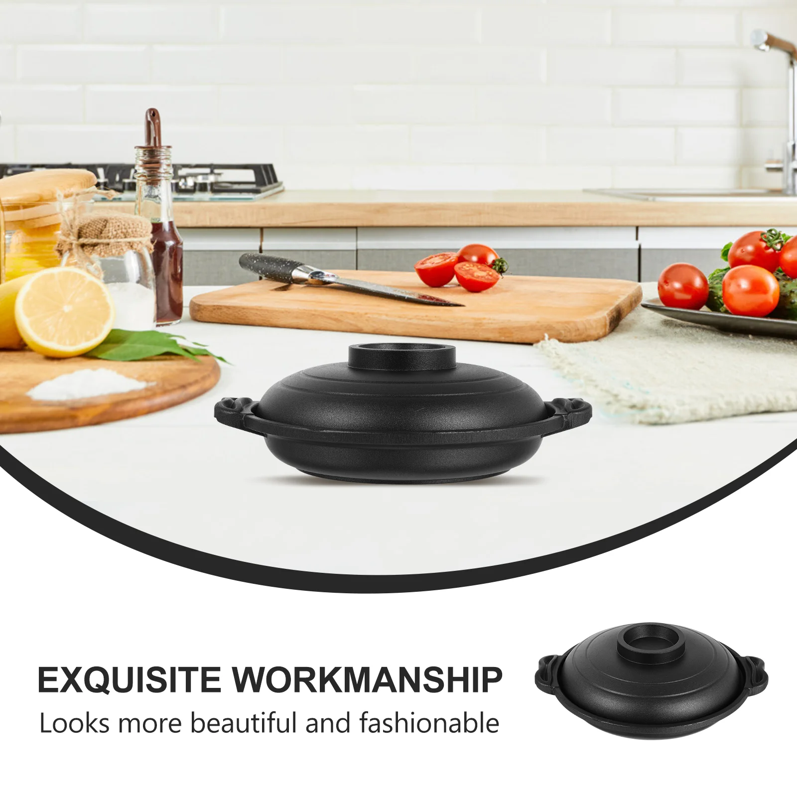 Casserole for Braised Chicken Cooking Utensil Food Steamer Rice Household