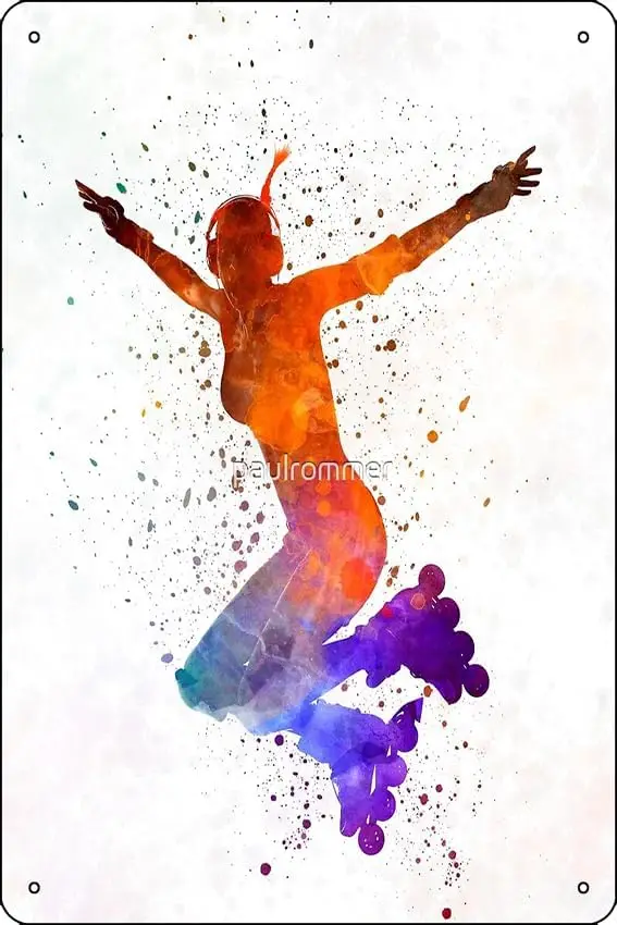 Woman In Roller Ska… - image