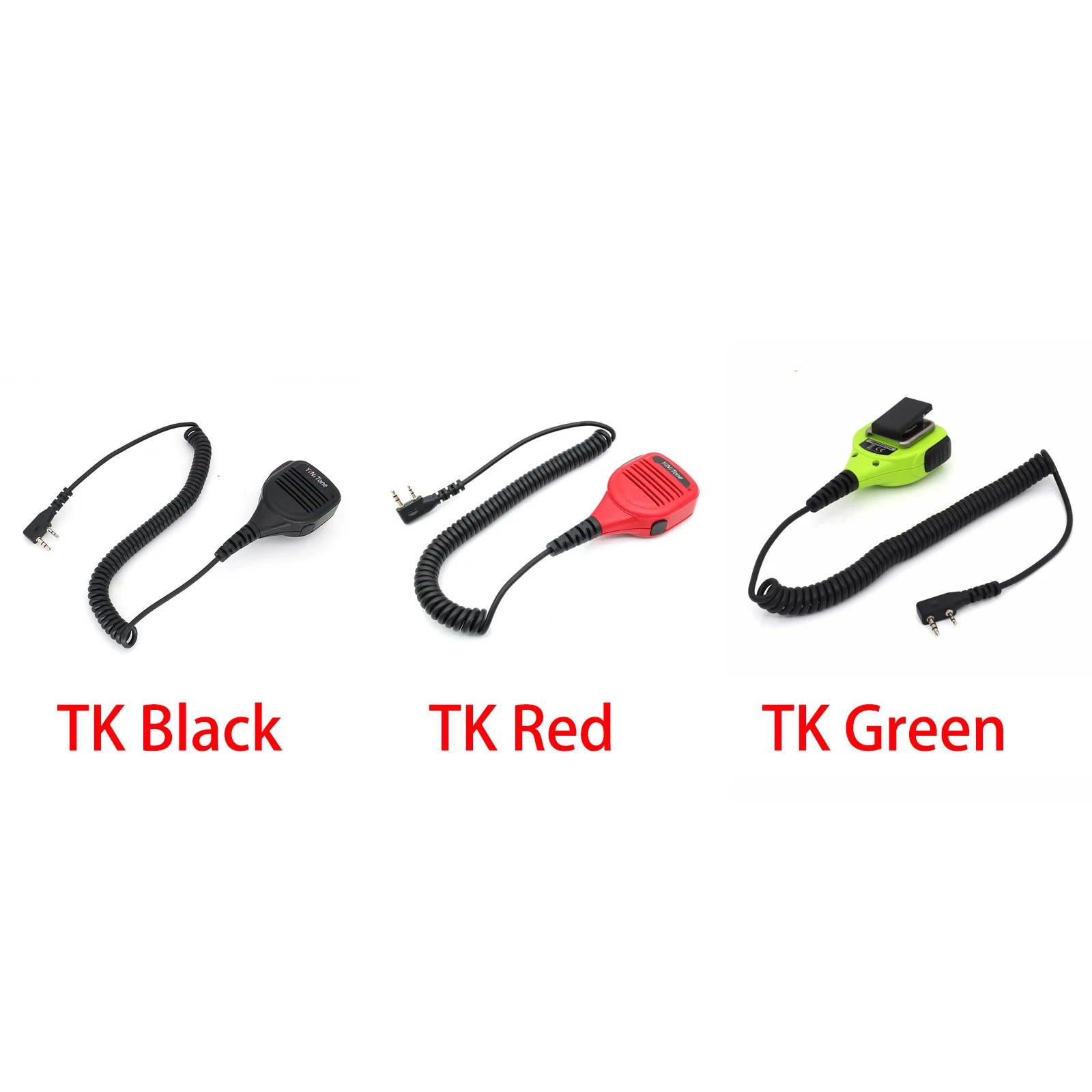 YiNiTone PMMN4013A TK 2핀 라디오 스피커 마이크로폰 3.5mm 오디오 잭 포함 바오펑 UV-5R BF-888S 콴셩 켄우드용