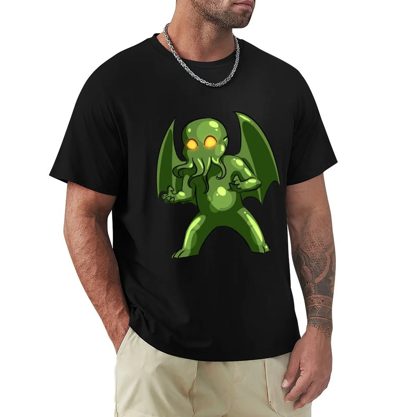 

Cthulhu T-Shirt summer top Clothing designer shirts tops mens t shirts casual stylish