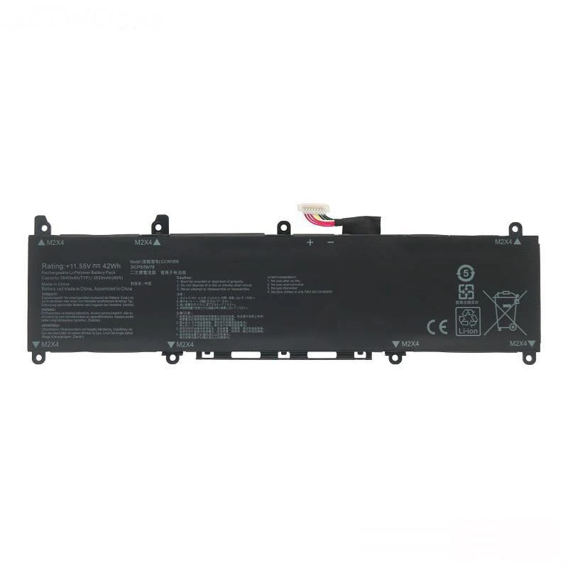 C31N1806 3ICP5/58/57 Laptop Battery for ASUS VivoBook S13 S330FA-EY001T S330UA S330UN-EY011 X330UA ADOL13U ADOL13F 11.55V 42Wh