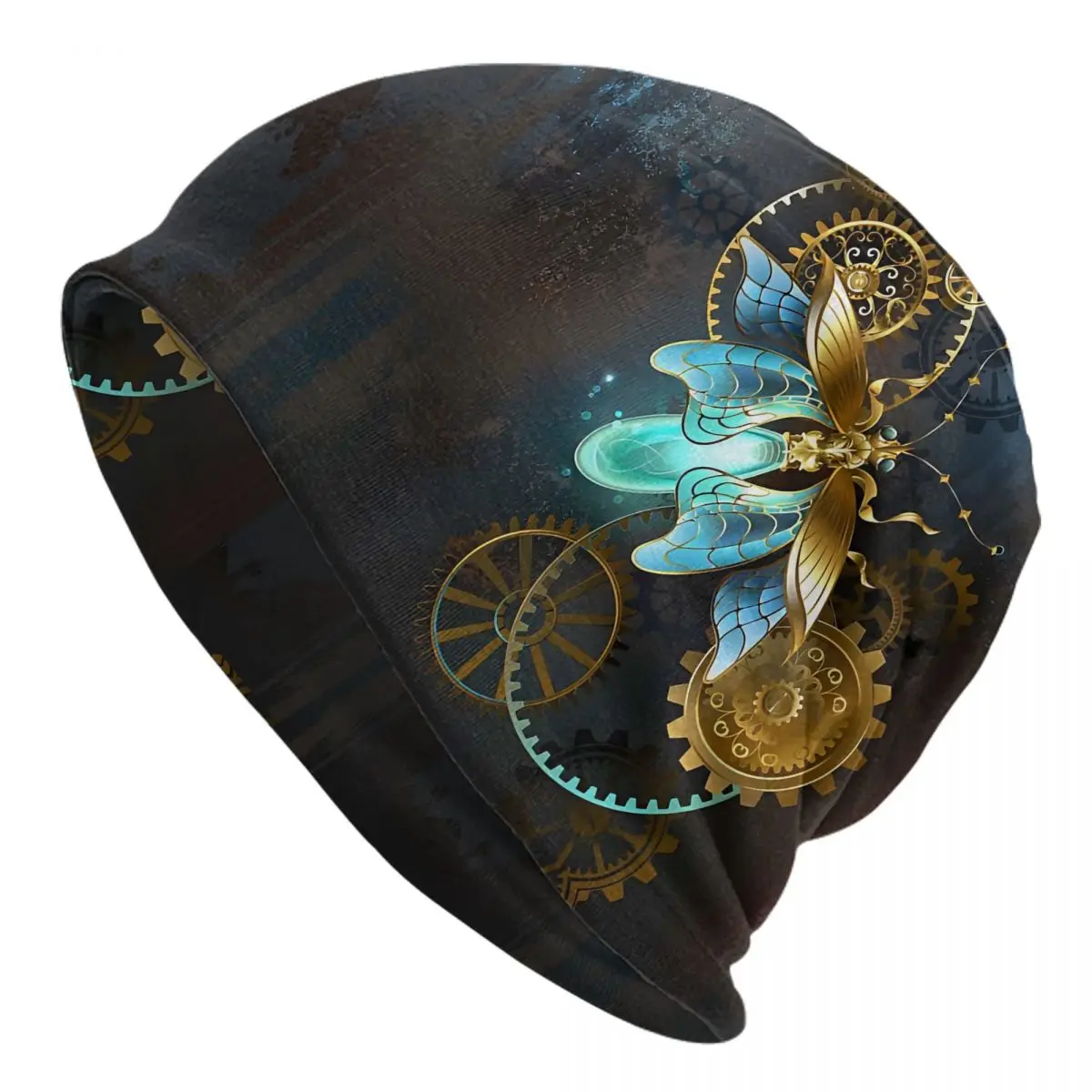 Steampunk Firefly Men Women Thin Beanies Windproof Ski Cap Double Layer Fabric Bonnet Hat