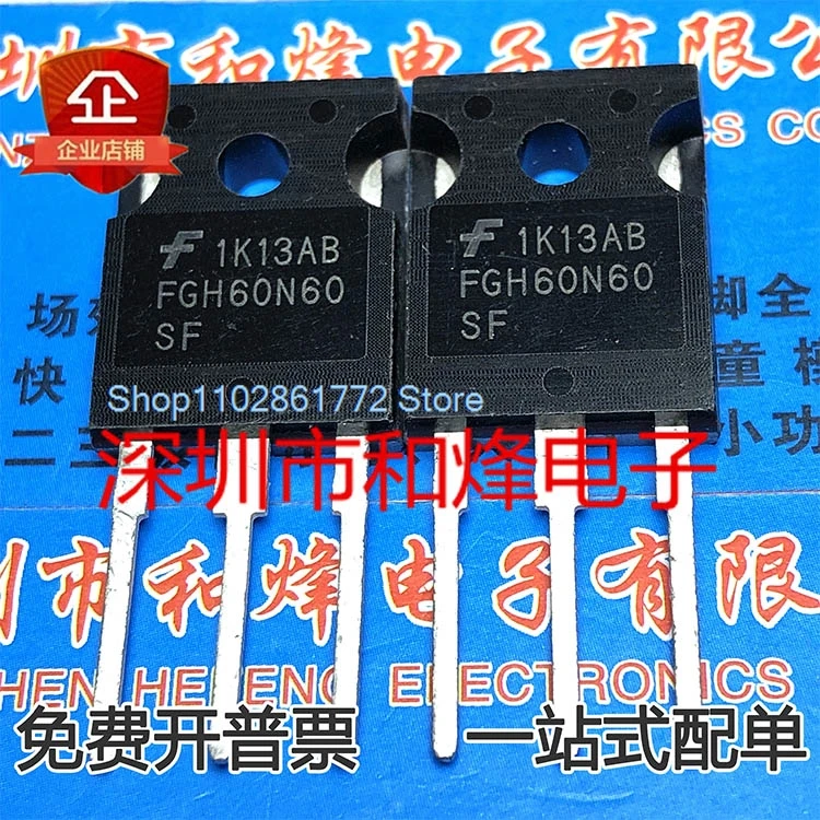 

(5 шт./лот) FGH60N60SF TO-247 600 В 60 А