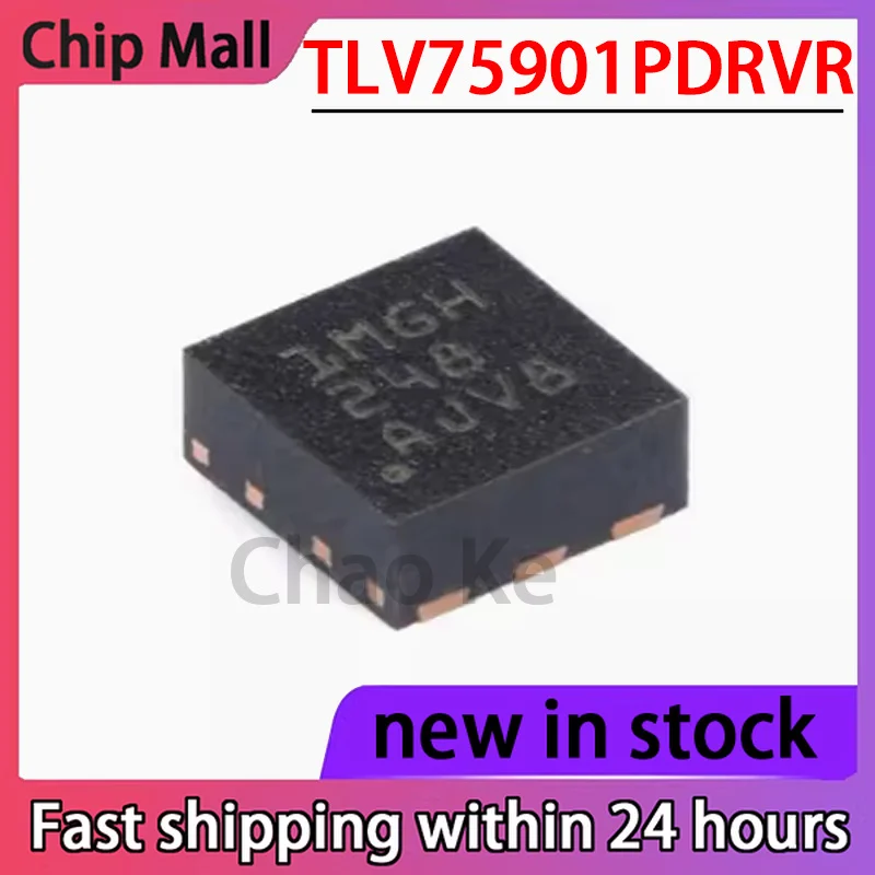 

10PCS TLV75901PDRVR Package WSON-6-EP 1A Low Voltage Drop Regulator Chip