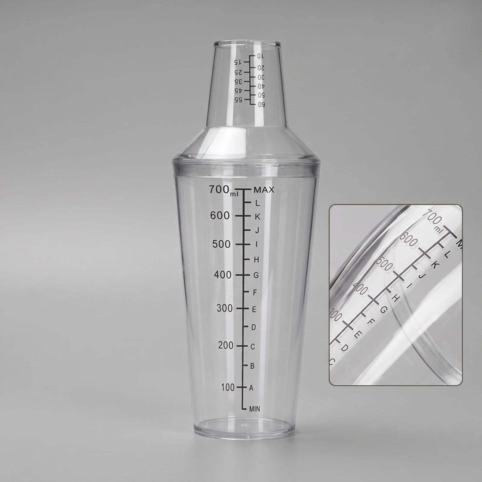 Car-Wash Mixing Cup Liquid Measuring Shaker Cup Easy-to-Read Sturdy for Auto Detailing, Garage