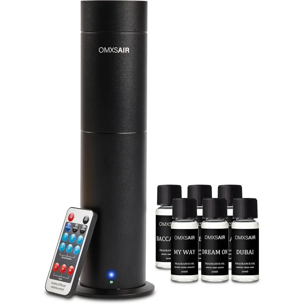 

WaterlScent Diuser or Home, ential Oil Nebulizing Diuser with 6 Hotel Scents, Quiet Aromatherapy ragrance hine, Covers up to 700