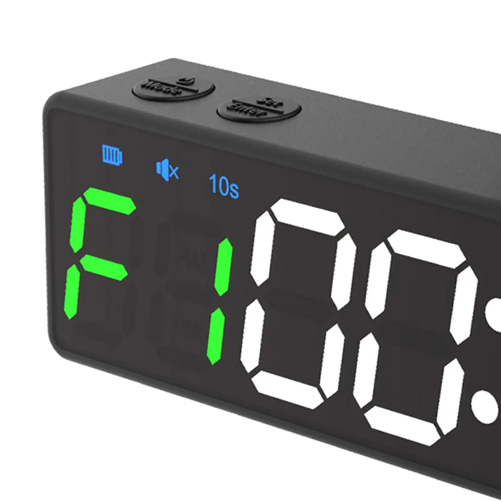 8 Modes Installed Portable Gym Timer Clock Interval CrossFit Non-deformable Easy To Carry Count Down Type1