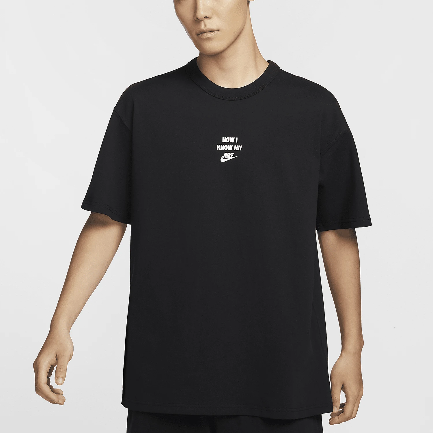 

Nike genuine Summer New Men's Knit Print Loose Casual Short Sleeve HQ9152-010