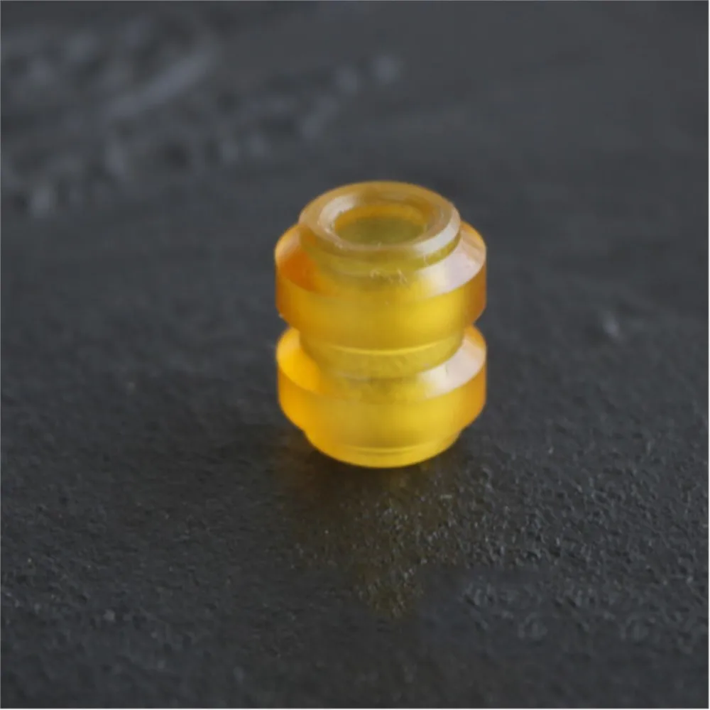 

Amber Color Resin Beads Paracord Pendant PEI Material EDC Pendant