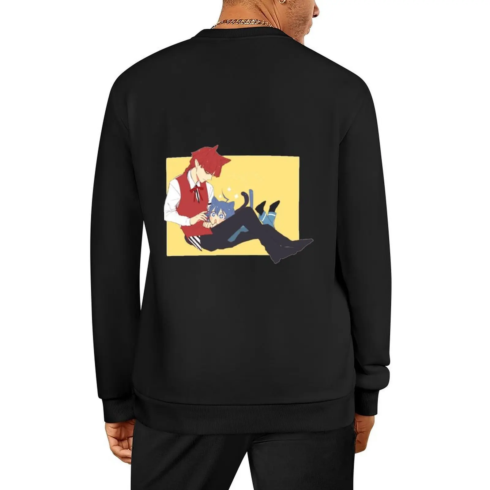 

Cute Opera and Iruma (Welcome to Demon School Iruma-kun) Pullover clothes for men men's clothes tracksuit graphic sweatshirts