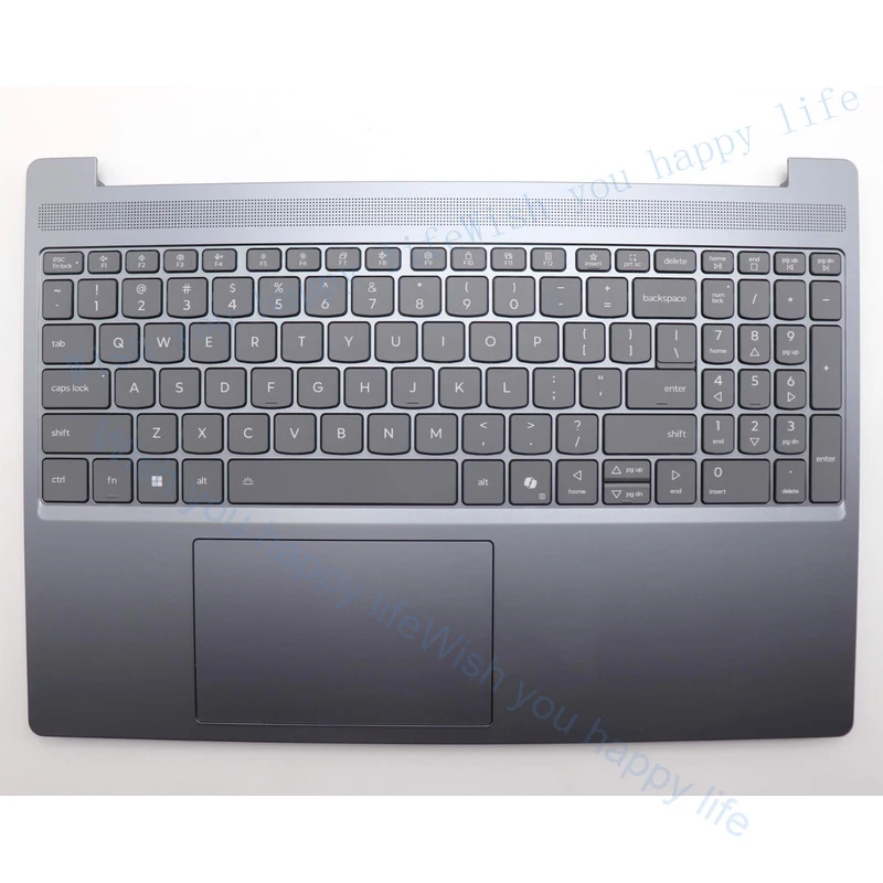 

LL New Palmrest Upper Case US Backlit Keyboard TP for IdeaPad Slim 3 15IRH10 83K1