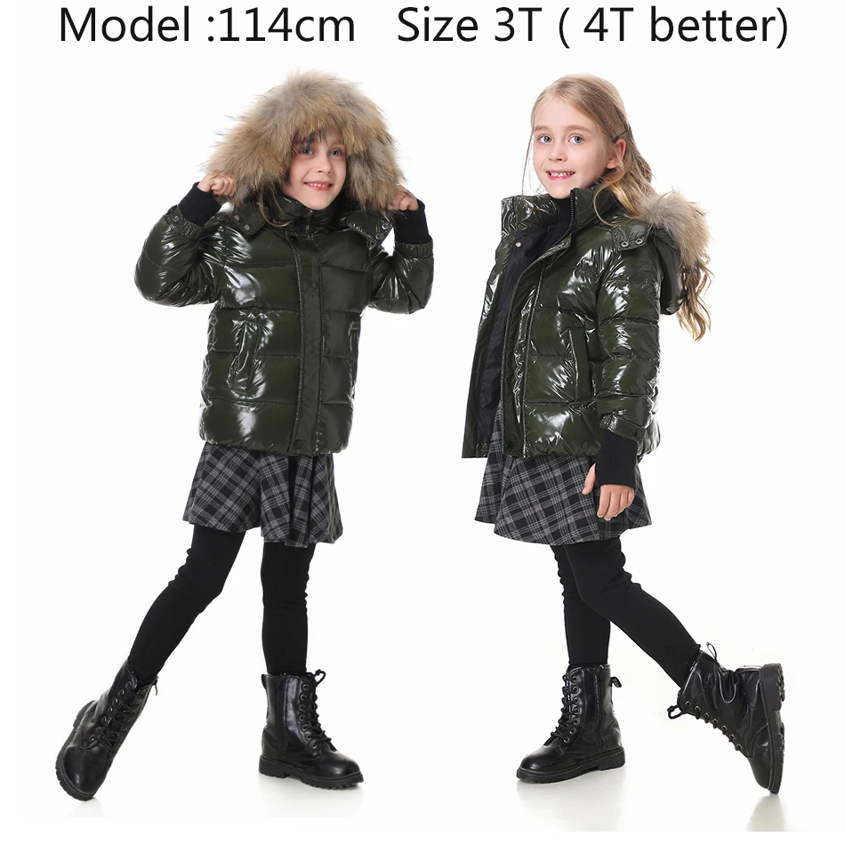 Fashion winter coat Children\'s jacket for baby boys girls clothes Warm kids clothes waterproof thicken snow wear 2-16Y